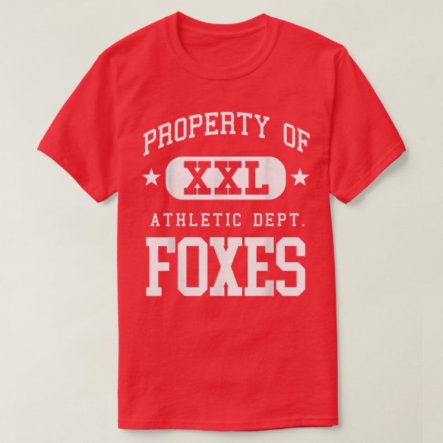 Camiseta Foes Xl Athletic School Property Funny 1783  (Frente do Design)