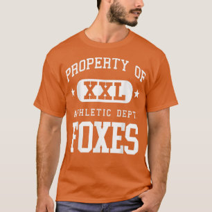 Camiseta Foes Xl Propriedade da Escola Atlética Funny 1995
