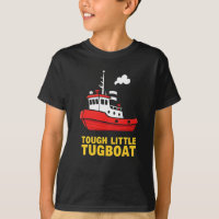 Fofa Barco Rebocador "Tough Little Tugboat" Vermel