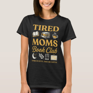Camiseta Fofa Clube do Livro para Mães Cansadas