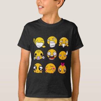 camiseta fofa emojis