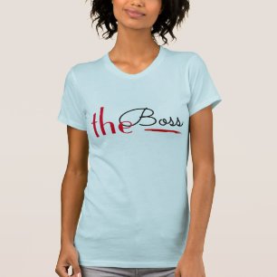 Camiseta fofa esposa chefe t-shirt dia de as mães ideia
