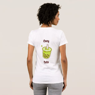 Camiseta Fofa kawaii aconchegante+efofa