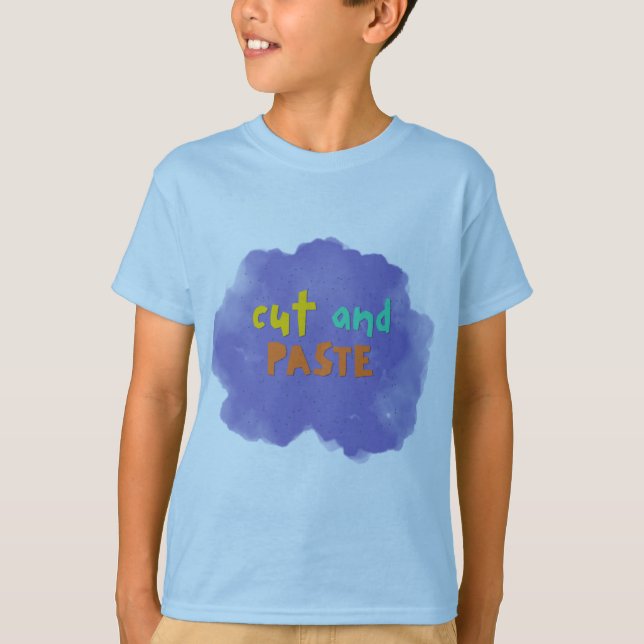 camiseta fofa para crianças criativas (Frente)