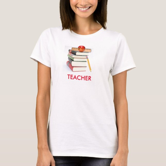 Camiseta Fofa para Professores de Volta às Aulas (Frente)