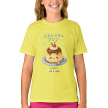 Camiseta Fofa Purun Purin Japonesa Kawaii