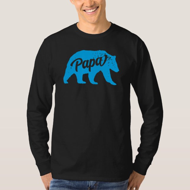 Camiseta Fofinho do Urso do Papa  Forte e Amável Fa Pai (Frente)