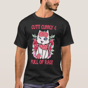 Camiseta Fofinho E Cheio Da Faixa De gatinho
