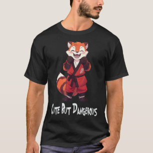Camiseta Fofinho Mas Perigoso, Karatê Engraçado de Panda Ve