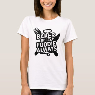 Camiseta Fofo a dia, Foodie Sempre
