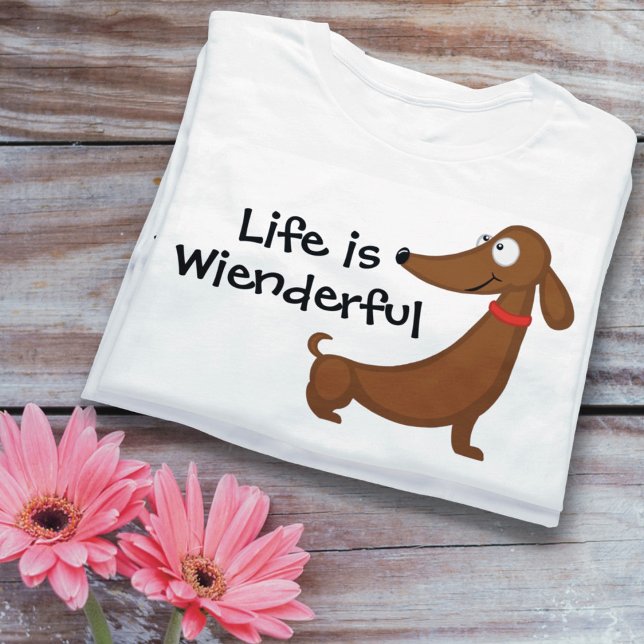 Camiseta Fofo Dachshund (Criador carregado)