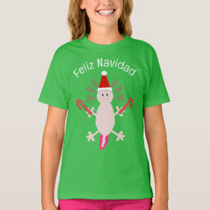 Camiseta Fofo de Natal Axolotl
