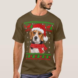 Camiseta Fofo de Natal Feio Puppy Pajama Xmas Do