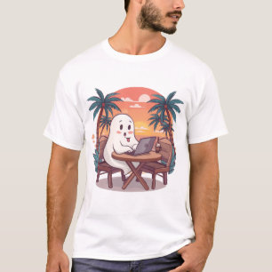 Camiseta Fofo Design de Halloween para Nômade Digital Fanta