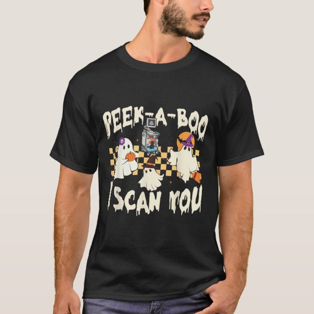 Camiseta Fofo Ghost Halloween Spooky (Frente)