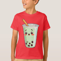Fofo Kawaii Boba Chá de Bolha Personagem Matcha G