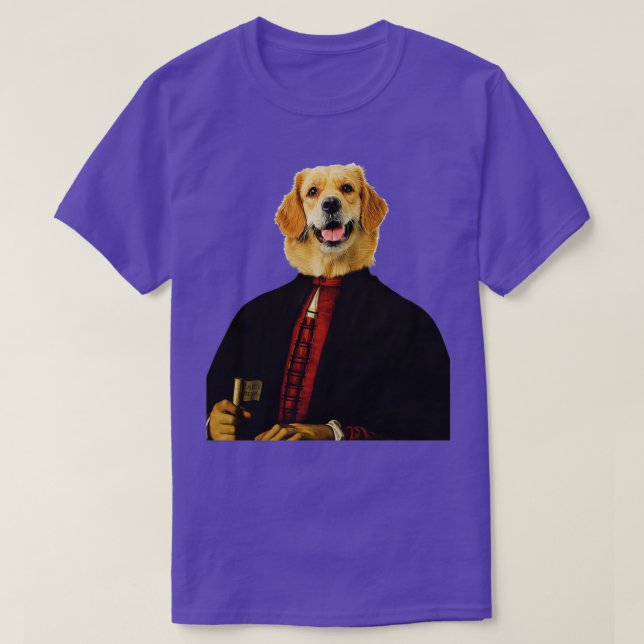 Camiseta fofo que recupera o ouro Distinguir Animais de Cão (Frente do Design)