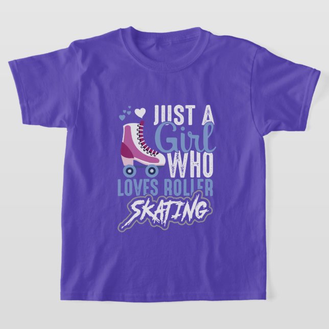 Camiseta fofo rolo patinando amantes garotas (Postura )