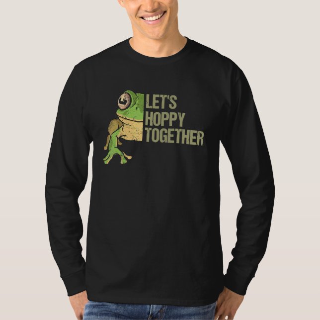 Camiseta Fofo, Vamos Esperar Juntos Sapo e Sapo (Frente)