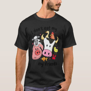 Camiseta Fofo Vegano Contra Crueldade Animal Direitos Anima