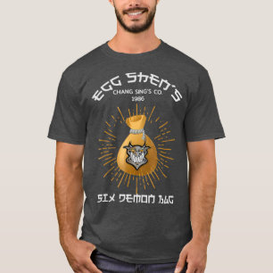 Camiseta FofoOvo Shens Seis Bag Demônio Tee