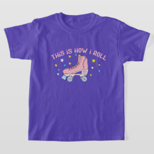 Camiseta fofos amantes de patinagem