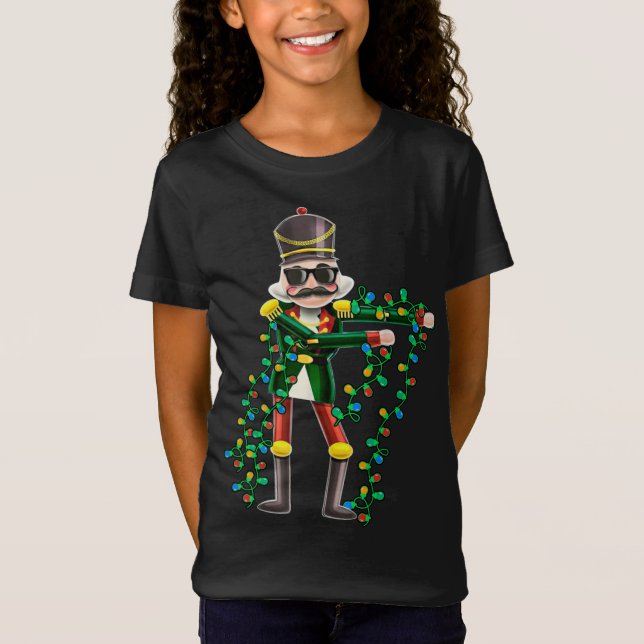 Camiseta Fogando Nozes De Natal Engraçadas (Frente)
