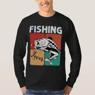 Camiseta Fogão De Pesca - Entusiasta De Anglas De Peixe Ret