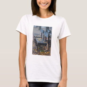 Camiseta Foggy mating park bench, Alemanha