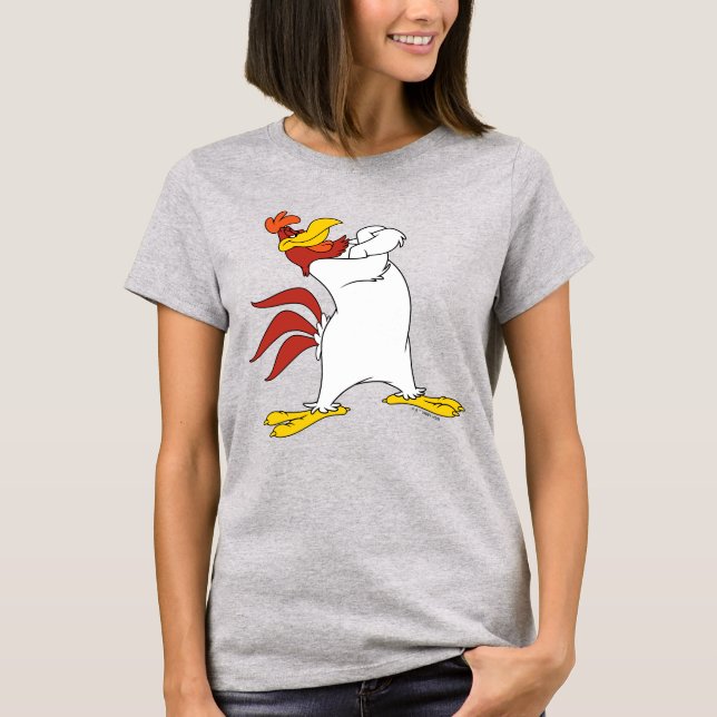 Camiseta Foghorn Leghorn Arms Cruzados (Frente)