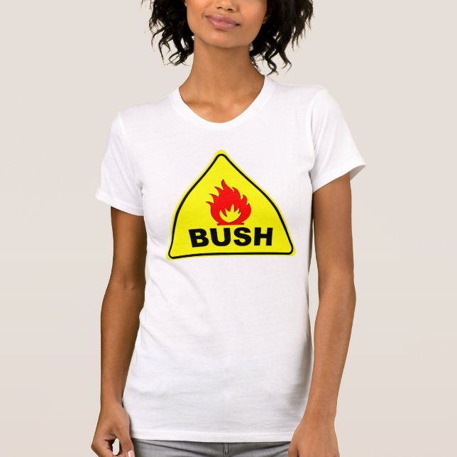 Camiseta FOGO BUSH do cuidado (Frente)