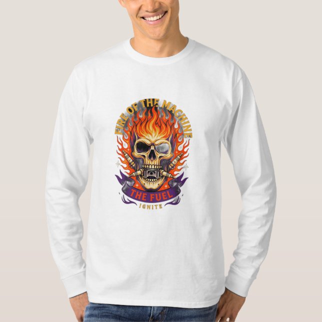 Camiseta Fogo Da Máquina (Frente)