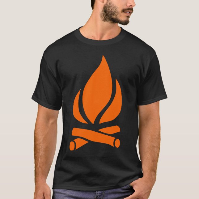 Camiseta Fogo de Acampamento (Frente)