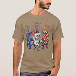 Camiseta Fogo De Dinossauro Vermelho Azul T Re Dinossauro 4