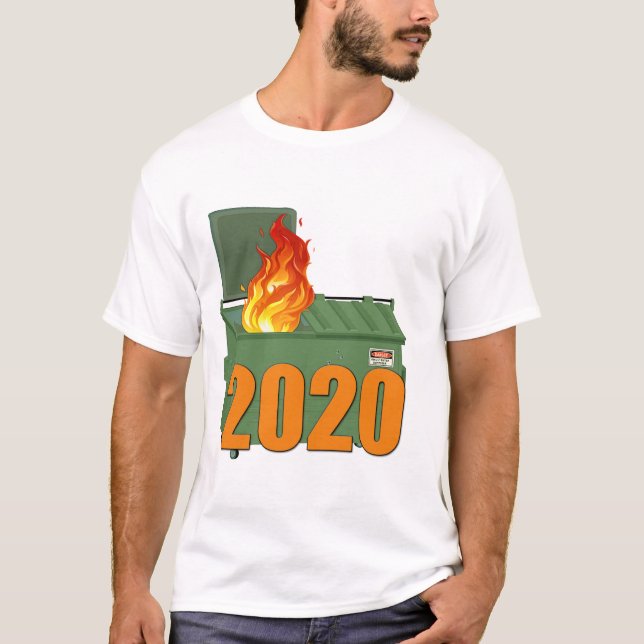 Camiseta Fogo de lixeira 2020 (Frente)