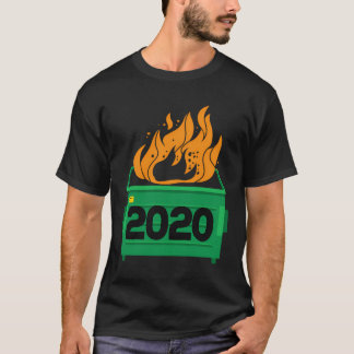 Camiseta Fogo De Lixo 2020 Cheira Fogo De Lixo Engraçado