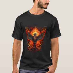 Camiseta Fogo de Rejuvenescimento de Aves Míticas da Ascens
