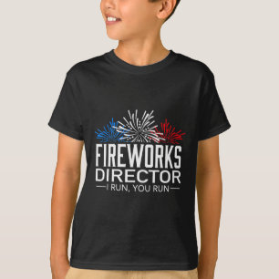 Camiseta Fogo Diretor Shirt 4 De Julho Celebração G