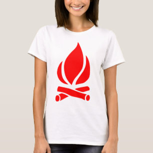 Camiseta Fogo do acampamento