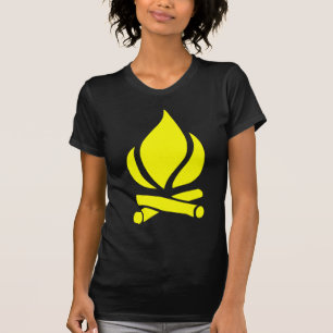 Camiseta Fogo do acampamento