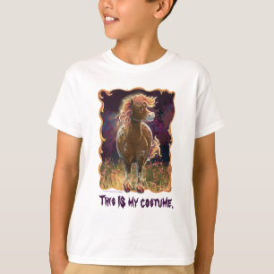Camiseta Fogo do Cavalo Cabeças e Caudas Fantasia