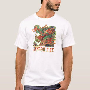 Camiseta Fogo do dragão