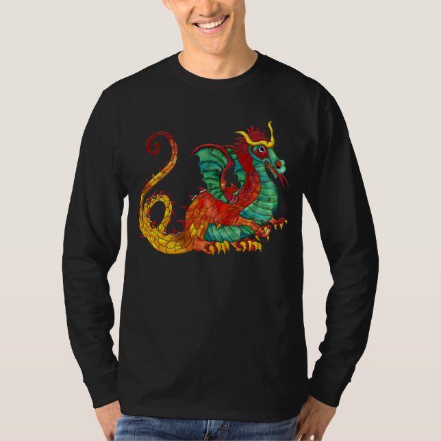 Camiseta Fogo do dragão (Frente)
