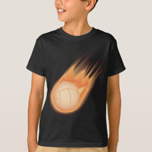 Camiseta fogo do voleibol