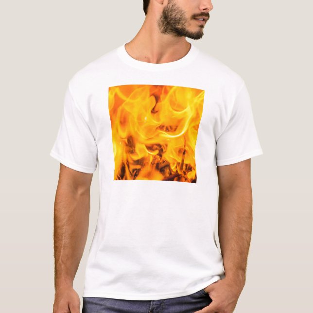 Camiseta Fogo e chamas (Frente)