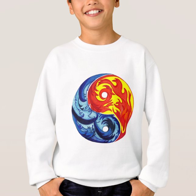 Camiseta Fogo e Gelo Yin-Yang (Frente)