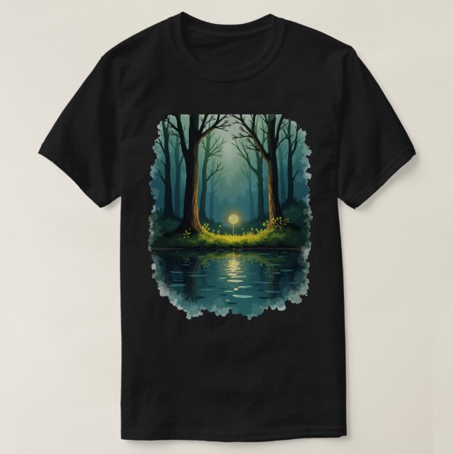 Camiseta Fogo-fátuo (Frente do Design)