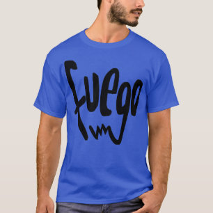 Camiseta Fogo Fogo Fogo da Paixão Espanhola