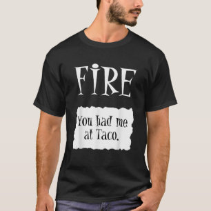 Camiseta FOGO Hot Packet Halloween Taco Costume