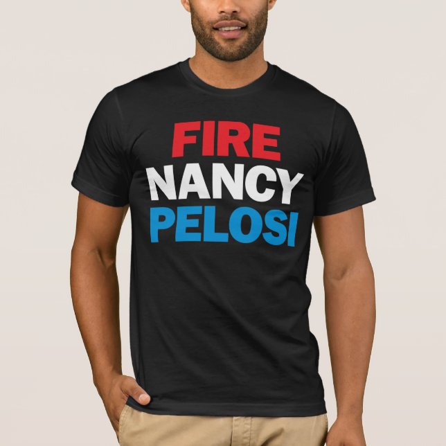 Camiseta Fogo Nancy Pelosi (Frente)